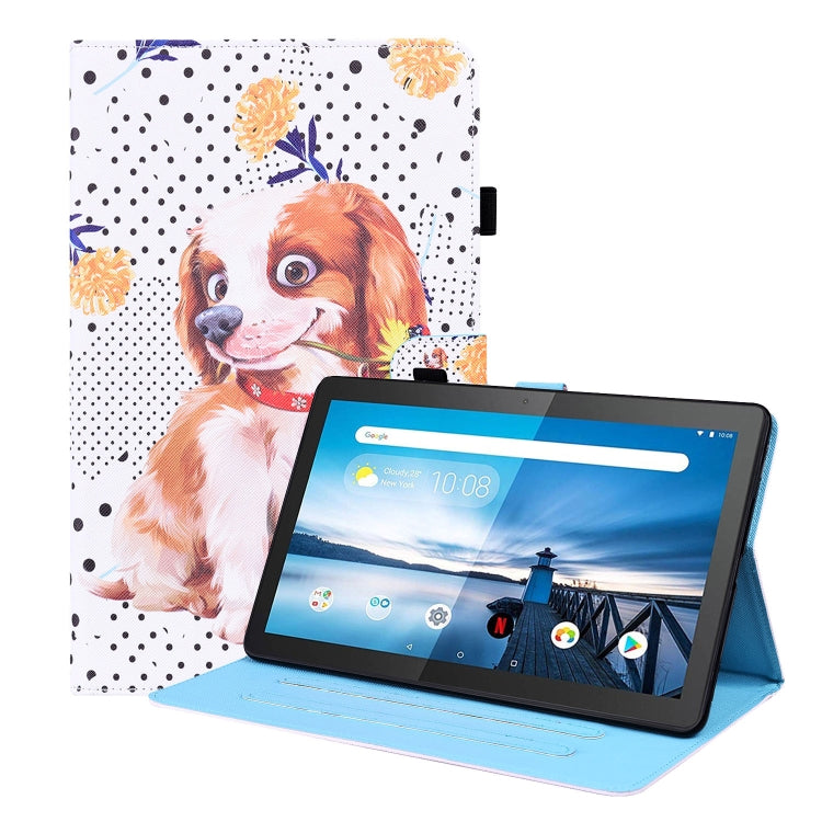 Custodia in pelle flip orizzontale con motivo animale con supporto, slot per schede e cornice per foto, For Lenovo Tab M8 FHD TB-8505F / TB-8705X 8.0 inch, For Lenovo M10 FHD REL TB-X605FC / TB-X605LC, For Lenovo M10 Plus TB-X606F                      ...