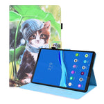 Custodia in pelle flip orizzontale con motivo animale con supporto, slot per schede e cornice per foto, For Lenovo Tab M8 FHD TB-8505F / TB-8705X 8.0 inch, For Lenovo M10 FHD REL TB-X605FC / TB-X605LC, For Lenovo M10 Plus TB-X606F                      ...
