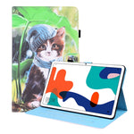 Custodia in pelle flip orizzontale con motivo animale con supporto, slot per schede e cornice per foto, For Lenovo Tab M8 FHD TB-8505F / TB-8705X 8.0 inch, For Lenovo M10 FHD REL TB-X605FC / TB-X605LC, For Lenovo M10 Plus TB-X606F                      ...