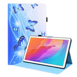 Custodia in pelle flip orizzontale con motivo animale con supporto, slot per schede e cornice per foto, For Huawei MediaPad T5 10.1 inch, For Huawei MatePad T 10 / T 10s / Honor Enjoy 2 10.1