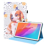 Custodia in pelle flip orizzontale con motivo animale con supporto, slot per schede e cornice per foto, For Huawei MediaPad T5 10.1 inch, For Huawei MatePad T 10 / T 10s / Honor Enjoy 2 10.1