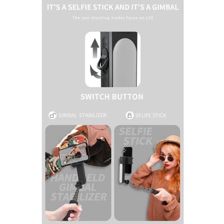 Treppiede stabilizzatore cardanico pieghevole L09 Mini
