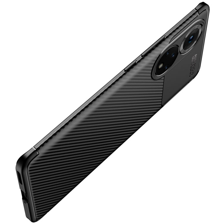 Custodia in TPU antiurto con trama in fibra di carbonio, For Honor 50 Pro, For Honor 50 SE, For Honor 50