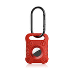 Custodia protettiva in TPU per Apple AirTag con moschettone