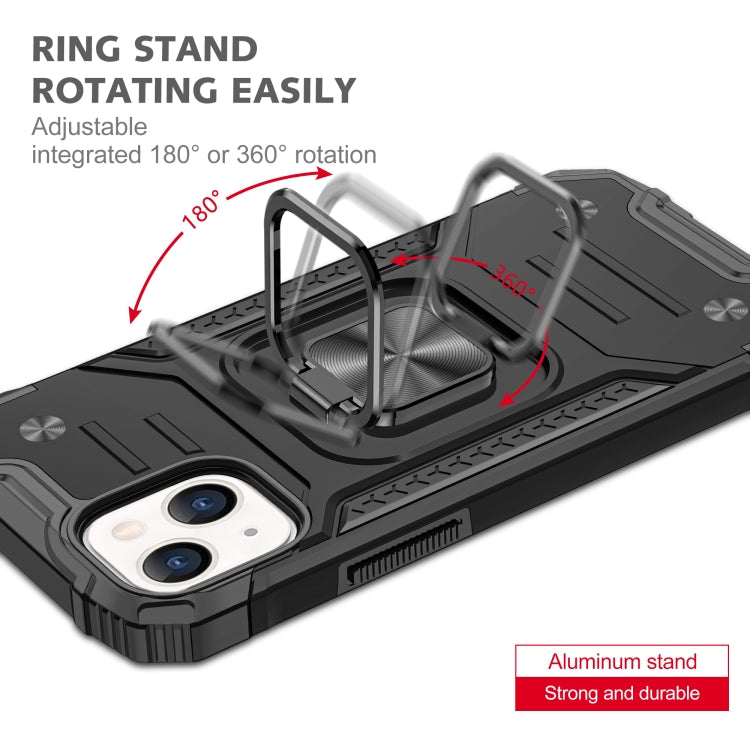 Custodia TPU antiurto con anello in metallo per iPhone 13 Pro