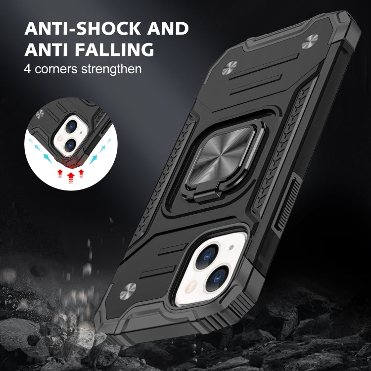 Custodia TPU antiurto con anello in metallo per iPhone 13 Pro