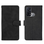 Tinta unita Skin Feel Fibbia magnetica Flip orizzontale Custodia in pelle PU con struttura in vitello con supporto e slot per schede e portafoglio, For OPPO Reno5 A(Japan), For OPPO Reno6 Pro+, For OPPO Reno6 Pro, For OPPO Reno6