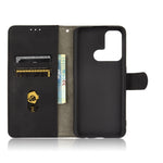 Tinta unita Skin Feel Fibbia magnetica Flip orizzontale Custodia in pelle PU con struttura in vitello con supporto e slot per schede e portafoglio, For OPPO Reno5 A(Japan), For OPPO Reno6 Pro+, For OPPO Reno6 Pro, For OPPO Reno6