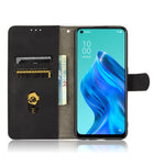 Tinta unita Skin Feel Fibbia magnetica Flip orizzontale Custodia in pelle PU con struttura in vitello con supporto e slot per schede e portafoglio, For OPPO Reno5 A(Japan), For OPPO Reno6 Pro+, For OPPO Reno6 Pro, For OPPO Reno6