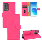 Tinta unita Skin Feel Fibbia magnetica Flip orizzontale Custodia in pelle PU con struttura in vitello con supporto e slot per schede e portafoglio, For OPPO Reno5 A(Japan), For OPPO Reno6 Pro+, For OPPO Reno6 Pro, For OPPO Reno6