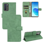 Tinta unita Skin Feel Fibbia magnetica Flip orizzontale Custodia in pelle PU con struttura in vitello con supporto e slot per schede e portafoglio, For OPPO Reno5 A(Japan), For OPPO Reno6 Pro+, For OPPO Reno6 Pro, For OPPO Reno6
