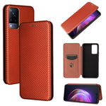Custodia portafoglio in pelle TPU+PC con slot carte per smartphon