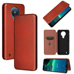 Custodia portafoglio in pelle TPU+PC con slot carte per smartphon