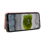 Struttura in fibra di carbonio Flip orizzontale magnetico Custodia in pelle TPU + PC + PU con slot per schede, For Nokia X10, For Nokia X20, For Sony Xperia Ace II, For Xiaomi Redmi Note 10 5G