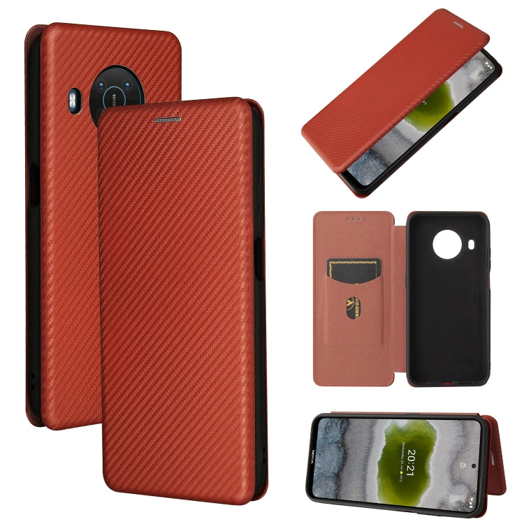 Custodia portafoglio in pelle TPU+PC con slot carte per Nokia X20