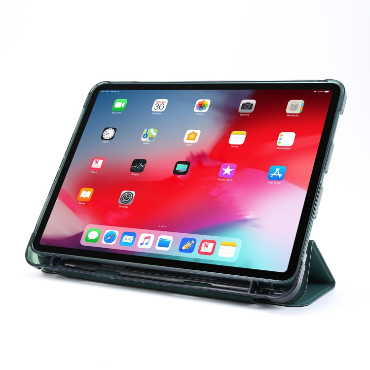 Flip orizzontale multi-pieghevole in pelle PU + custodia in TPU antiurto per airbag con supporto e slot per penna e funzione sveglia / sonno, For iPad Pro 11 2022 / 2021, For iPad Pro 12.9 2022 / 2021