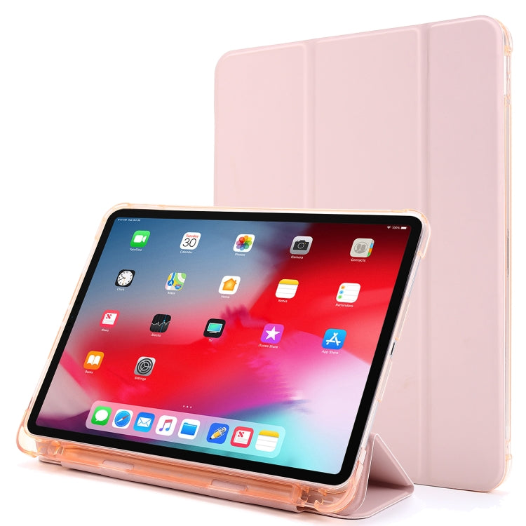 Flip orizzontale multi-pieghevole in pelle PU + custodia in TPU antiurto per airbag con supporto e slot per penna e funzione sveglia / sonno, For iPad Pro 11 2022 / 2021, For iPad Pro 12.9 2022 / 2021