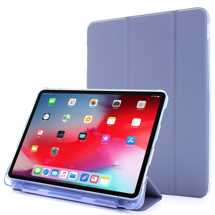 Flip orizzontale multi-pieghevole in pelle PU + custodia in TPU antiurto per airbag con supporto e slot per penna e funzione sveglia / sonno, For iPad Pro 11 2022 / 2021, For iPad Pro 12.9 2022 / 2021