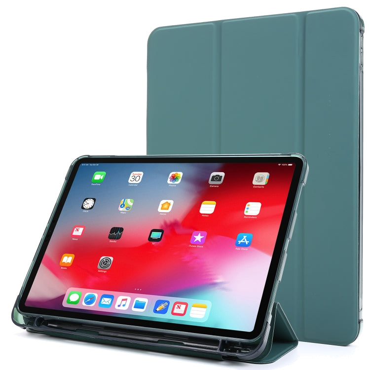 Flip orizzontale multi-pieghevole in pelle PU + custodia in TPU antiurto per airbag con supporto e slot per penna e funzione sveglia / sonno, For iPad Pro 11 2022 / 2021, For iPad Pro 12.9 2022 / 2021