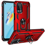 Custodia protettiva antiurto in TPU + PC con supporto girevole a 360 gradi, For OPPO A55 5G, For OPPO A54 4G, For OPPO A74 4G / F19