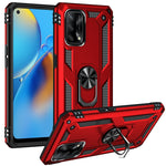 Custodia protettiva antiurto in TPU + PC con supporto girevole a 360 gradi, For OPPO A55 5G, For OPPO A54 4G, For OPPO A74 4G / F19