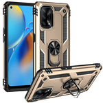 Custodia protettiva antiurto in TPU + PC con supporto girevole a 360 gradi, For OPPO A55 5G, For OPPO A54 4G, For OPPO A74 4G / F19