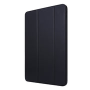 Custodia antiurto in pelle PU con vibrazione orizzontale a 3 pieghe + custodia antiurto in TPU a nido d'ape con supporto, For iPad Pro 11 2022 / 2021
