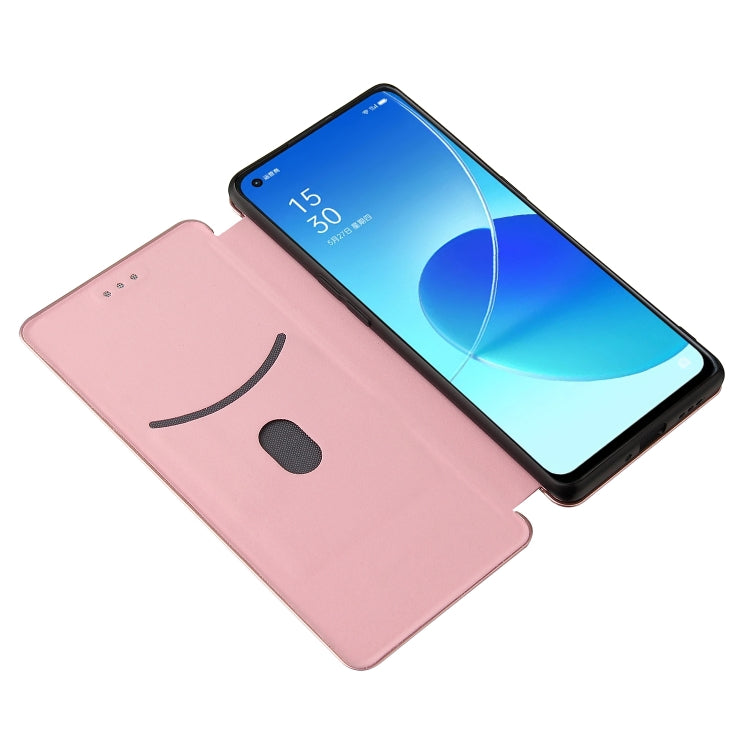 Struttura in fibra di carbonio Flip orizzontale magnetico Custodia in pelle TPU + PC + PU con slot per schede, For OPPO Reno6 Pro+ 5G, For OPPO Reno6, For TCL 20 SE, For Google Pixel 6 Pro