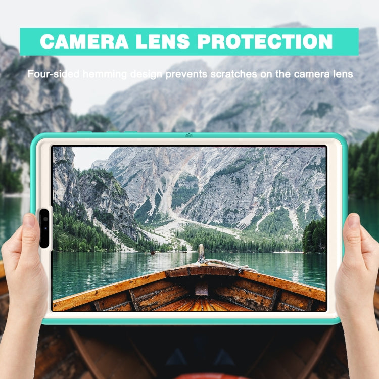 Custodia protettiva per PC + TPU con rotazione a 360 gradi con supporto e cinturino, For Samsung Galaxy A7 Lite T220 / T225