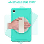 Custodia protettiva per PC + TPU con rotazione a 360 gradi con supporto e cinturino, For Samsung Galaxy A7 Lite T220 / T225