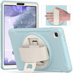Custodia protettiva per PC + TPU con rotazione a 360 gradi con supporto e cinturino, For Samsung Galaxy A7 Lite T220 / T225