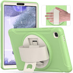 Custodia protettiva per PC + TPU con rotazione a 360 gradi con supporto e cinturino, For Samsung Galaxy A7 Lite T220 / T225