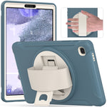 Custodia protettiva per PC + TPU con rotazione a 360 gradi con supporto e cinturino, For Samsung Galaxy A7 Lite T220 / T225