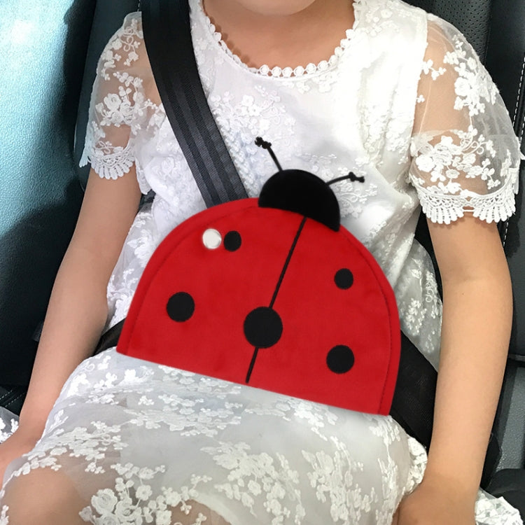 Pulsanti del dispositivo di regolazione e fissaggio della cintura di sicurezza per bambini per auto Cintura di sicurezza Copri spalla antistrangolamento, Cotton Fabric Pink Stripes, Cotton Fabric Green Stripes, Mesh Fabric Rabbit, Mesh Fabric Fox      ...
