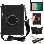 Custodia protettiva in EVA Spider King con tracolla regolabile, supporto e slot per penna, For iPad 9.7 2018 & 2017 / Pro 9.7 / Air 2 / Air, For iPad 10.2 2021 / 2020 / 2019, For iPad Pro 10.5 inch 2017 / Air 3 10.5 inch                                ...