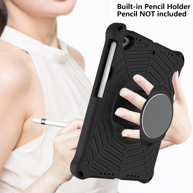 Custodia protettiva in EVA Spider King con tracolla regolabile, supporto e slot per penna, For iPad 9.7 2018 & 2017 / Pro 9.7 / Air 2 / Air, For iPad 10.2 2021 / 2020 / 2019, For iPad Pro 10.5 inch 2017 / Air 3 10.5 inch                                ...