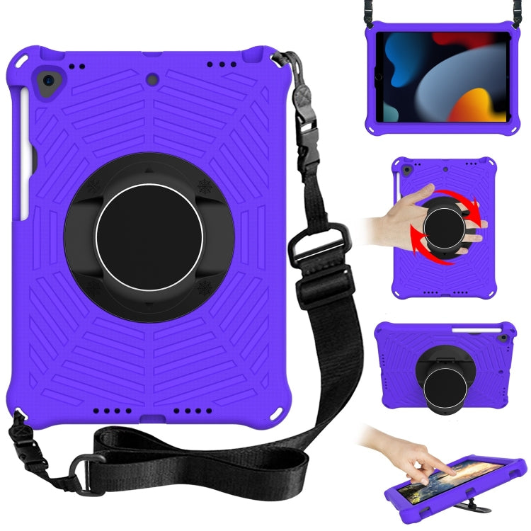 Custodia protettiva in EVA Spider King con tracolla regolabile, supporto e slot per penna, For iPad 9.7 2018 & 2017 / Pro 9.7 / Air 2 / Air, For iPad 10.2 2021 / 2020 / 2019, For iPad Pro 10.5 inch 2017 / Air 3 10.5 inch                                ...