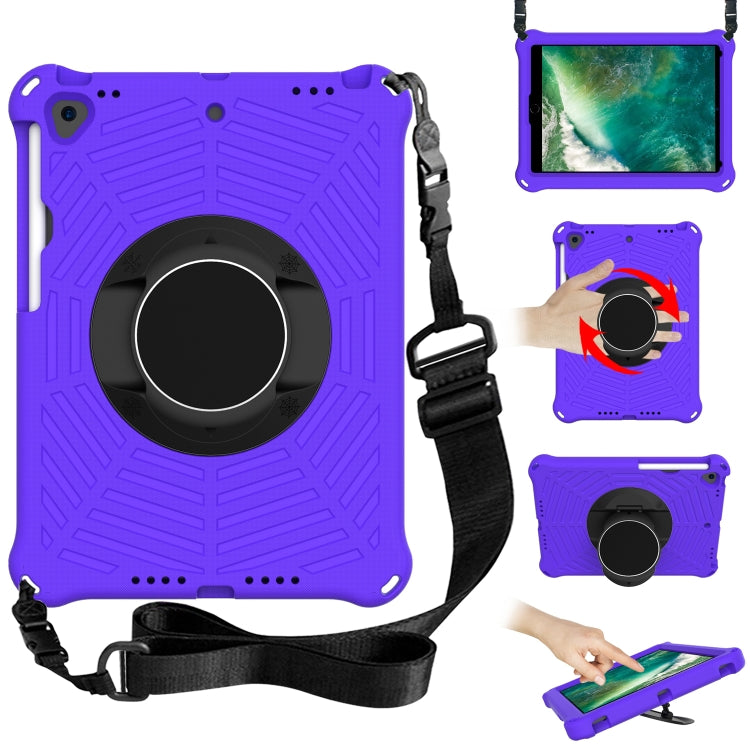 Custodia protettiva in EVA Spider King con tracolla regolabile, supporto e slot per penna, For iPad 9.7 2018 & 2017 / Pro 9.7 / Air 2 / Air, For iPad 10.2 2021 / 2020 / 2019, For iPad Pro 10.5 inch 2017 / Air 3 10.5 inch                                ...