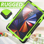 Custodia silicone antiurto con tracolla per iPad Pro 12.9