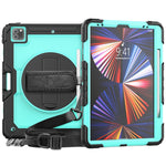 Custodia silicone antiurto con tracolla per iPad Pro 12.9