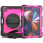 Custodia silicone antiurto con tracolla per iPad Pro 12.9