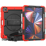 Custodia silicone antiurto con tracolla per iPad Pro 12.9