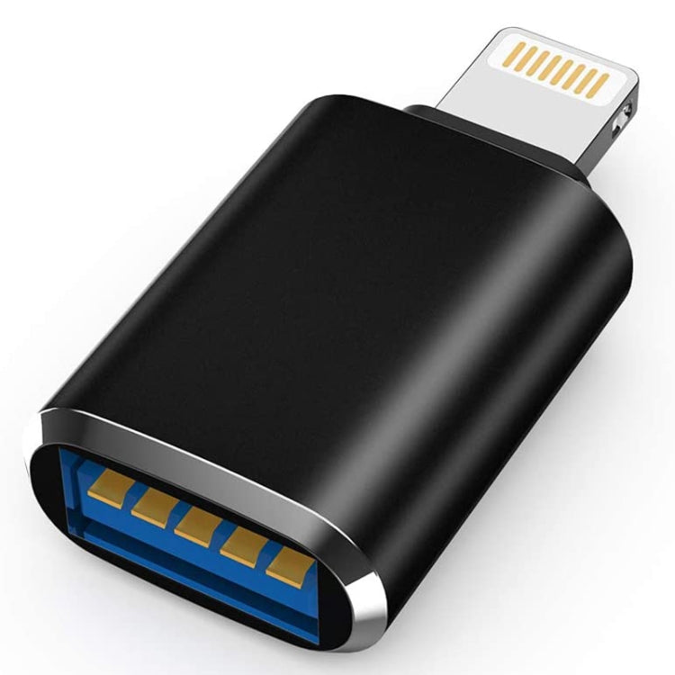 XQ-ZH001 Adattatore OTG USB femmina a 8 pin maschio, XQ-ZH001 (Black), XQ-ZH001 (Silver)