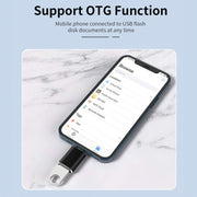 Adattatore OTG USB 8 pin per iPhone XQ-ZH001