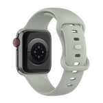 Cinturini di ricambio in silicone, dimensioni: grandi per Apple Watch Series, 7 41mm / 6 & SE & 5 & 4 40mm / 3 & 2 & 1 38mm, Size: Large Size, 7 45mm / 6 & SE & 5 & 4 44mm / 3 & 2 & 1 42mm, Size: Large Size