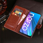 Custodia portafoglio in pelle PU per Realme Narzo 30 5G