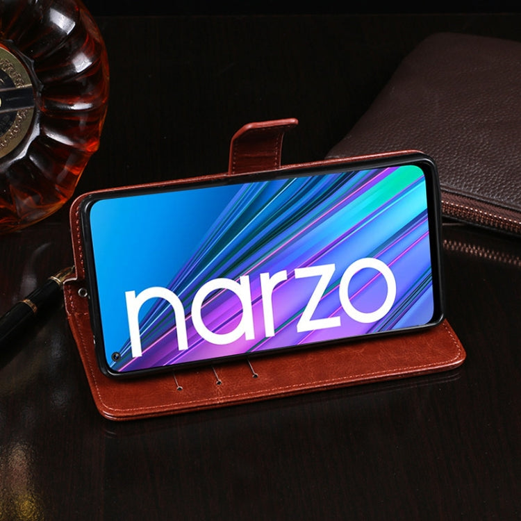 Custodia portafoglio in pelle PU per Realme Narzo 30 5G