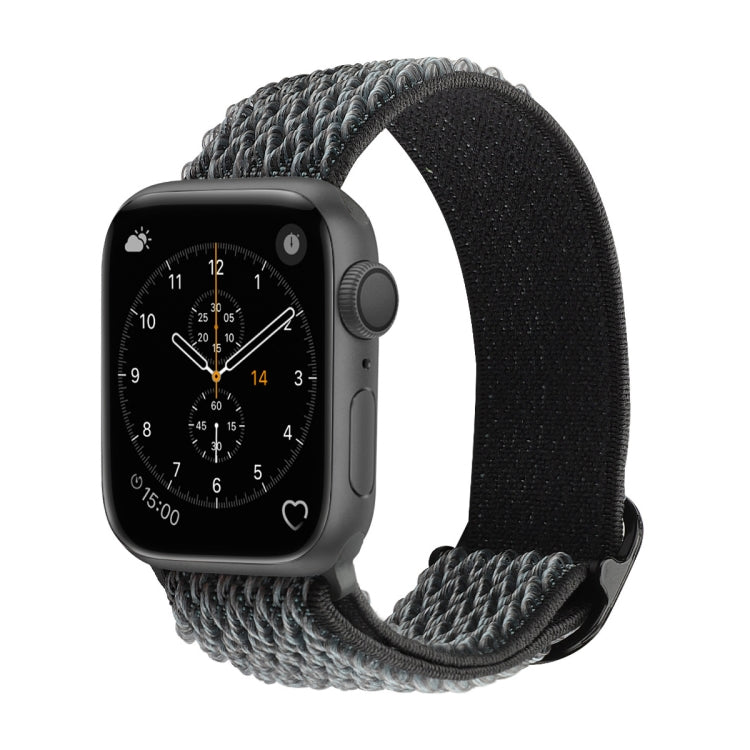 Cinturini di ricambio in nylon con trama ondulata per la serie Apple Watch, 7 45mm / 6 & SE & 5 & 4 44mm / 3 & 2 & 1 42mm, 7 41mm / 6 & SE & 5 & 4 40mm / 3 & 2 & 1 38mm