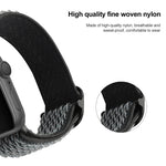 Cinturini di ricambio in nylon con trama ondulata per la serie Apple Watch, 7 45mm / 6 & SE & 5 & 4 44mm / 3 & 2 & 1 42mm, 7 41mm / 6 & SE & 5 & 4 40mm / 3 & 2 & 1 38mm