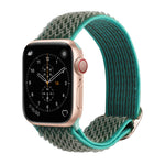 Cinturini di ricambio in nylon con trama ondulata per la serie Apple Watch, 7 45mm / 6 & SE & 5 & 4 44mm / 3 & 2 & 1 42mm, 7 41mm / 6 & SE & 5 & 4 40mm / 3 & 2 & 1 38mm